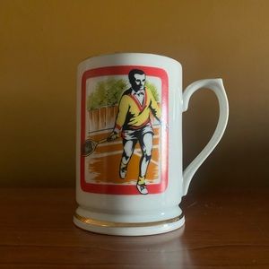 Vintage tennis mug
